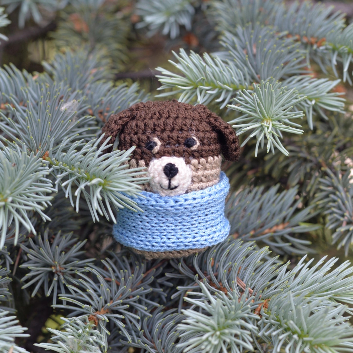 Crochet Winter Animals Ornaments- Sold Individually