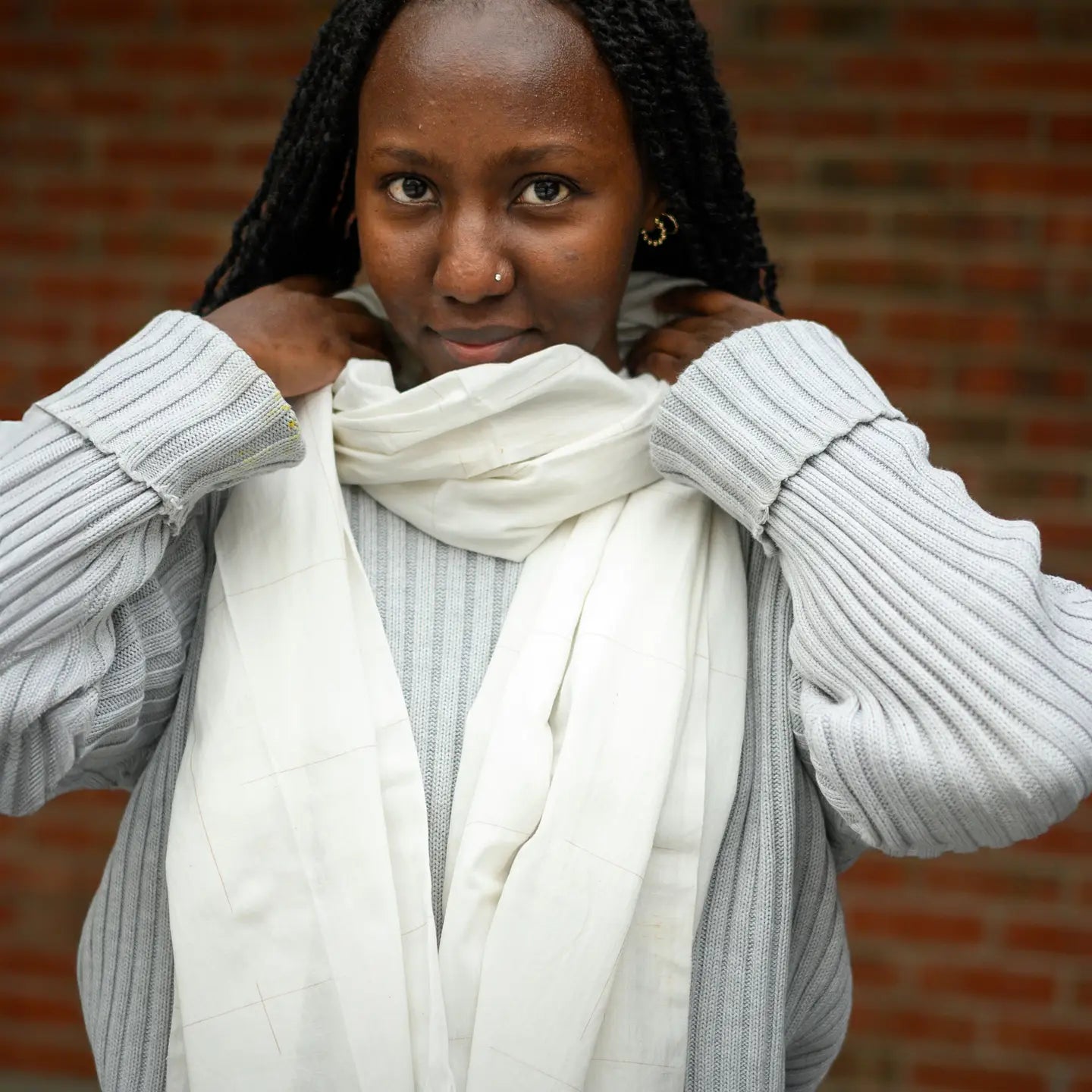 Cross Scarf- Assorted Colors