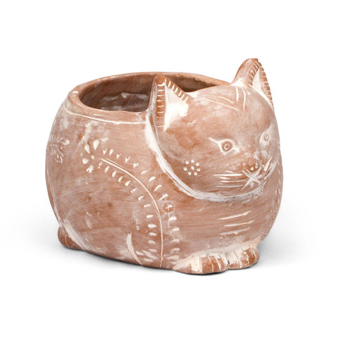 Crouching Cat Planter (*Local Pickup/ Local Delivery Only)