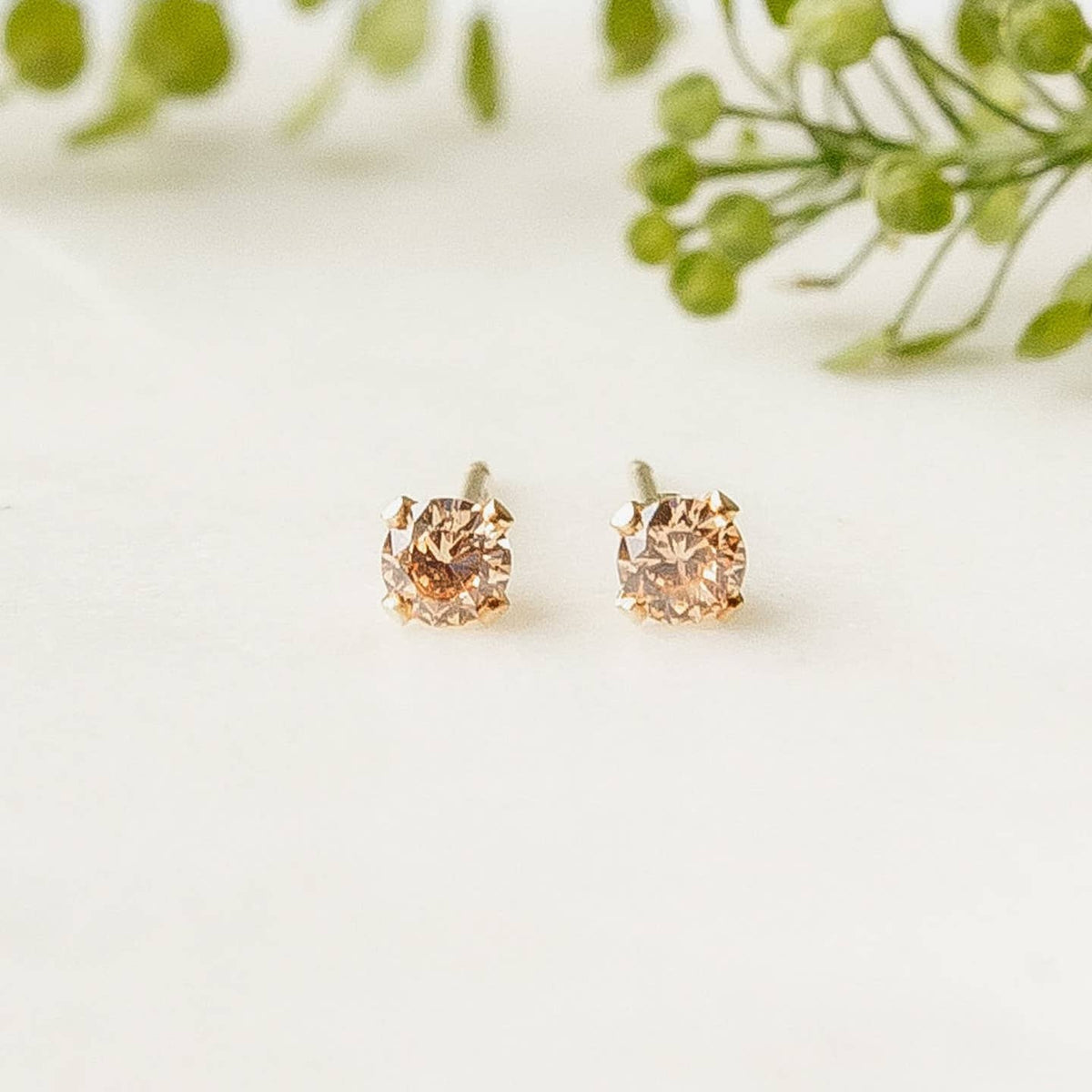 Crystal Stud Earrings- Assorted Stones/Posts