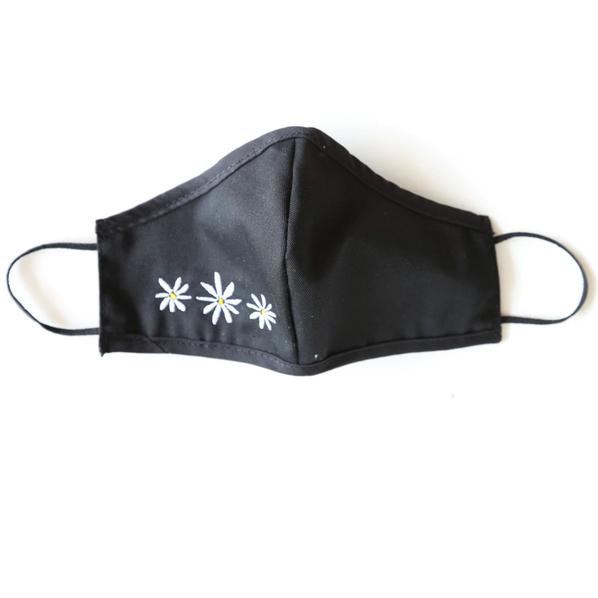 Daisy Embroidered Face Mask