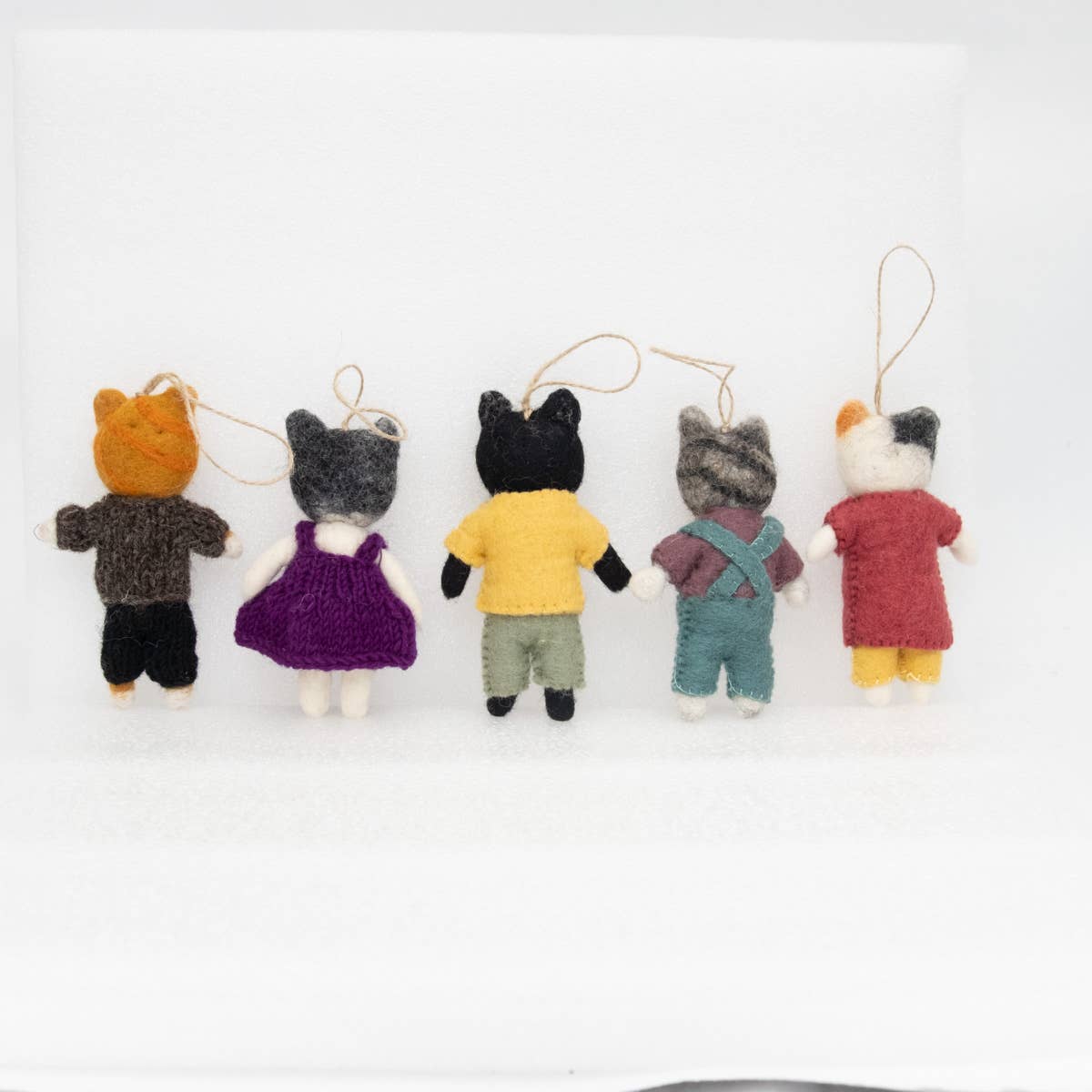 Dapper Cat Ornament- Assorted- Sold Individually