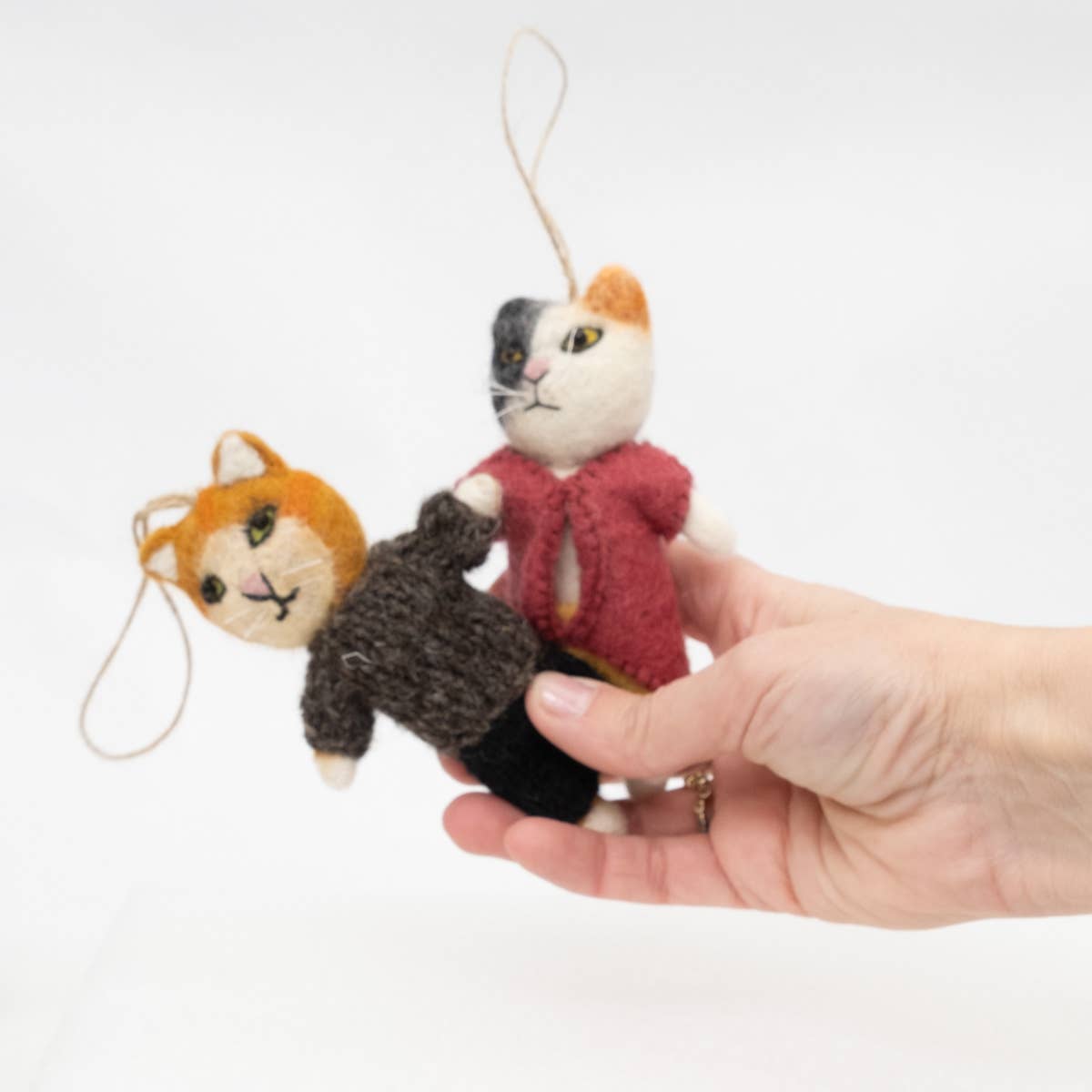 Dapper Cat Ornament- Assorted- Sold Individually