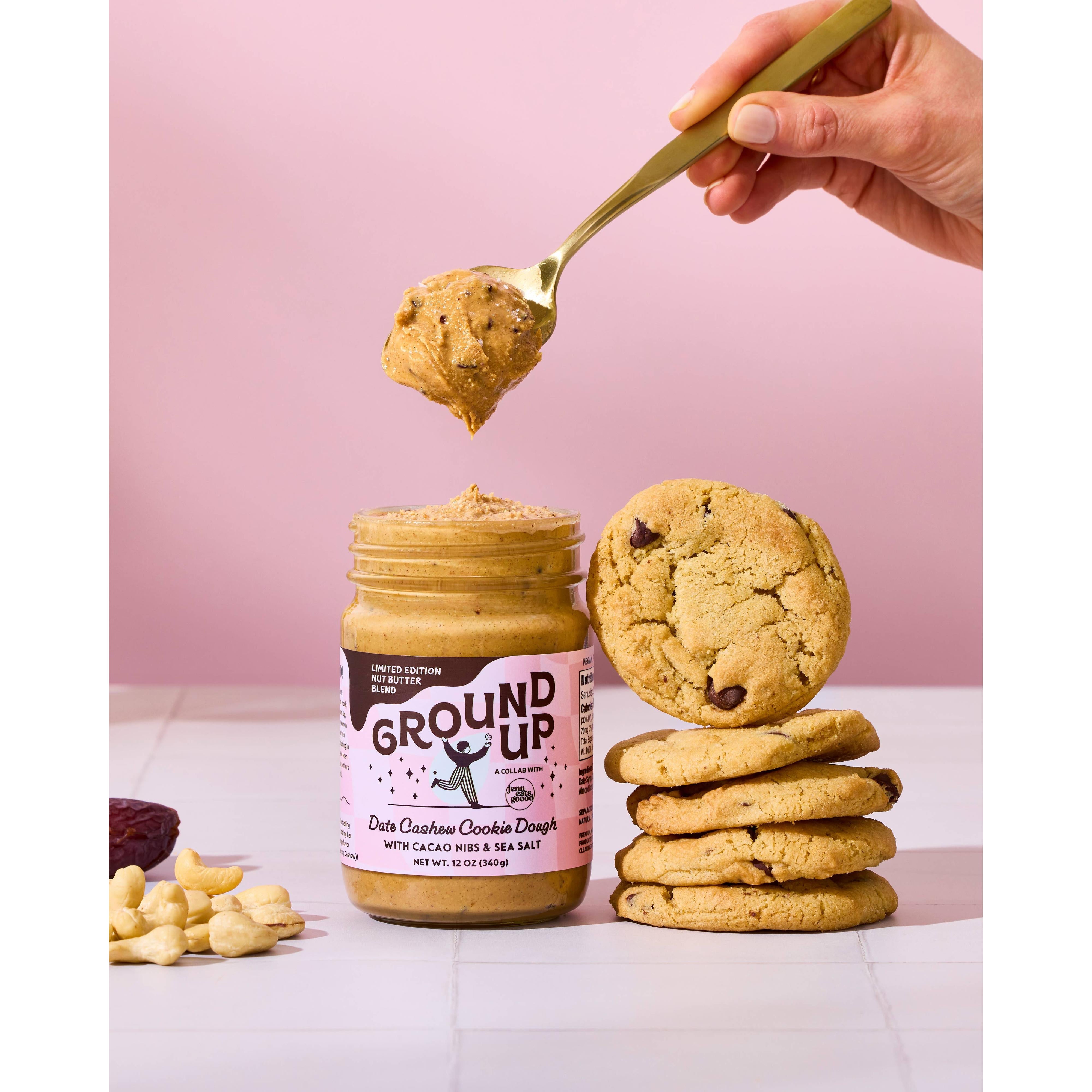 Date Cashew Cookie Dough Nut Butter (Local Pickup/Local Delivery Only)