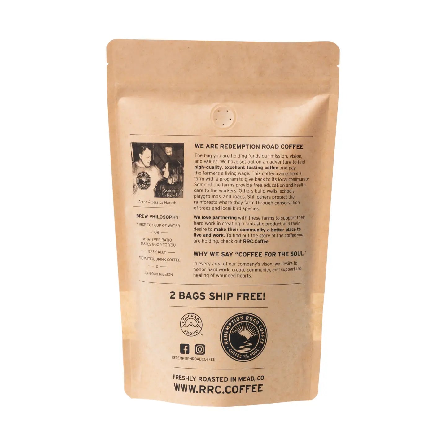 Decaf Colombia Coffee- Assorted Sizes/Types- Sold Individually