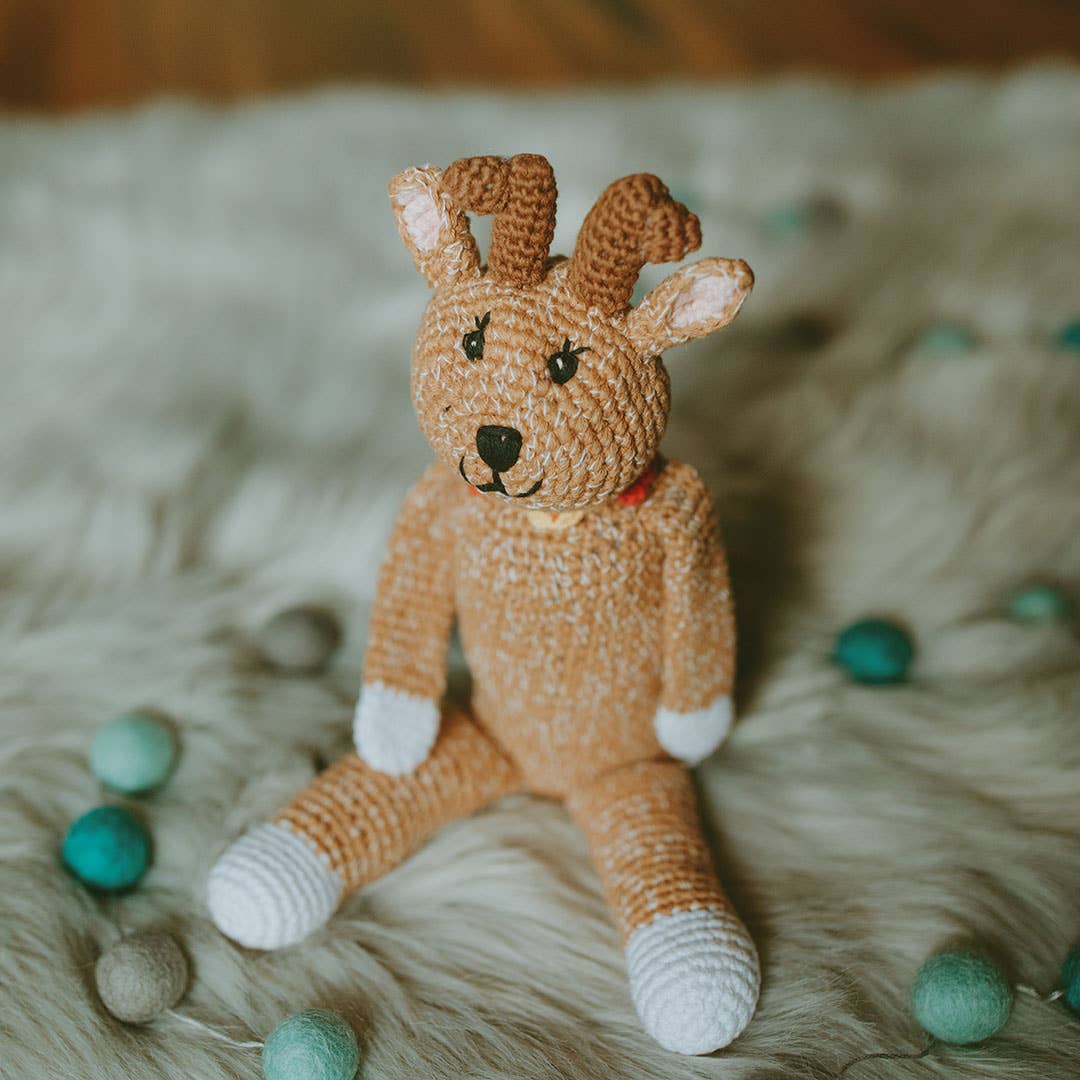 Deer Knit Toy