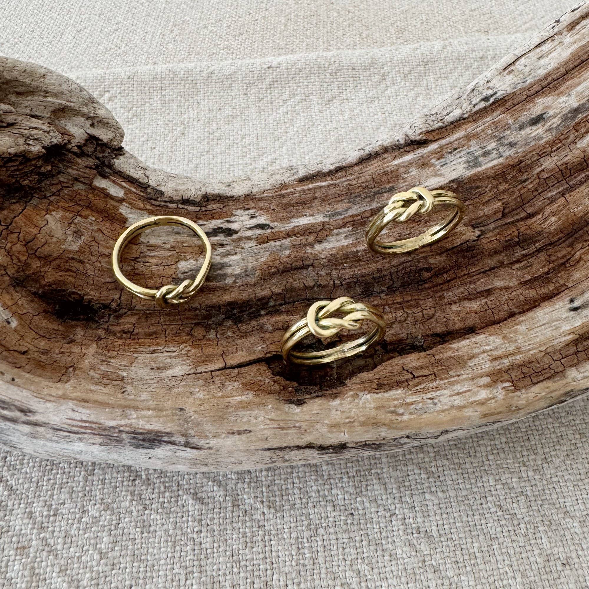 Delicate Knot Ring- Assorted Sizes- Sold Individually