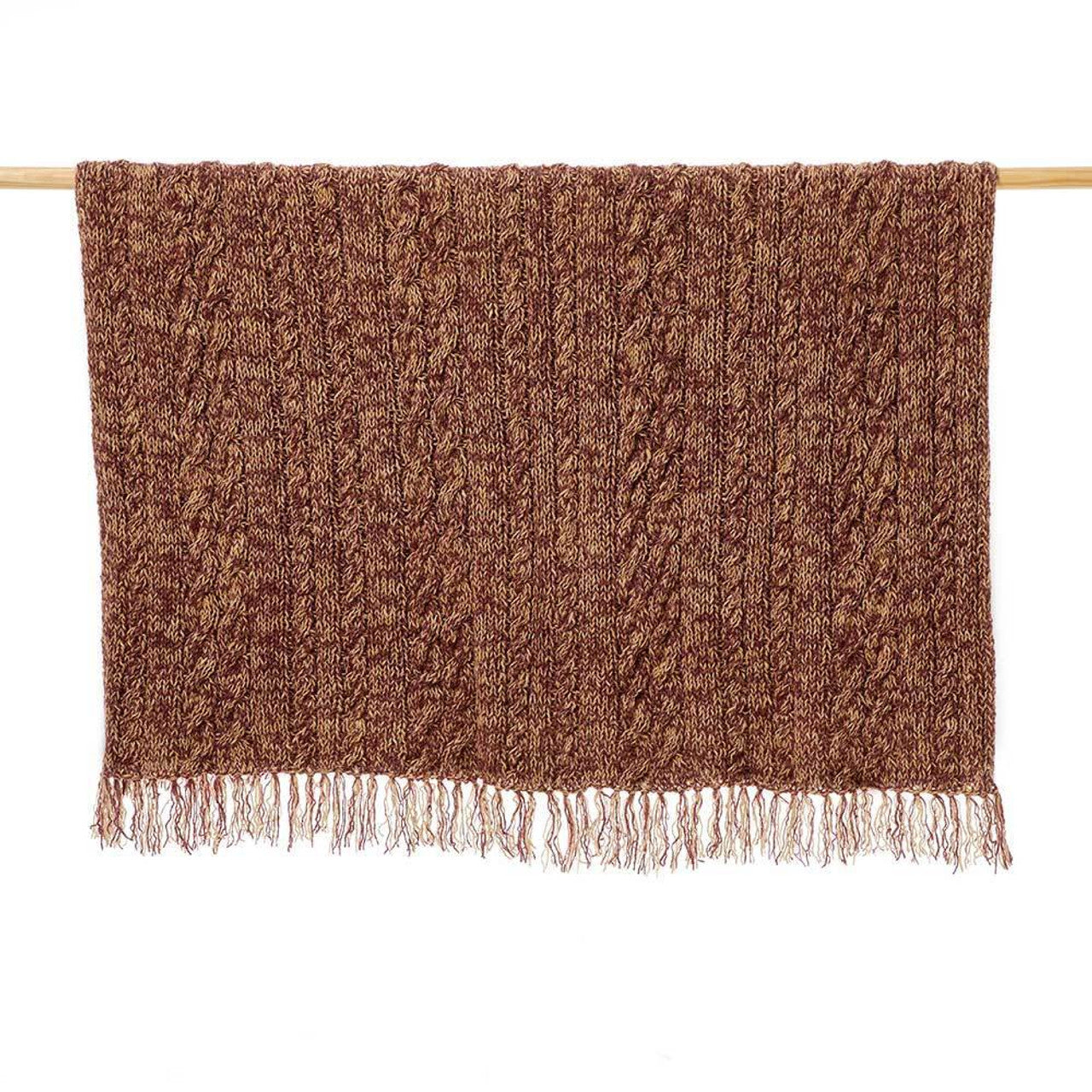 Dhani Cable Knit Throw- Assorted Colors- (*Local Pickup/Local Delivery Only)