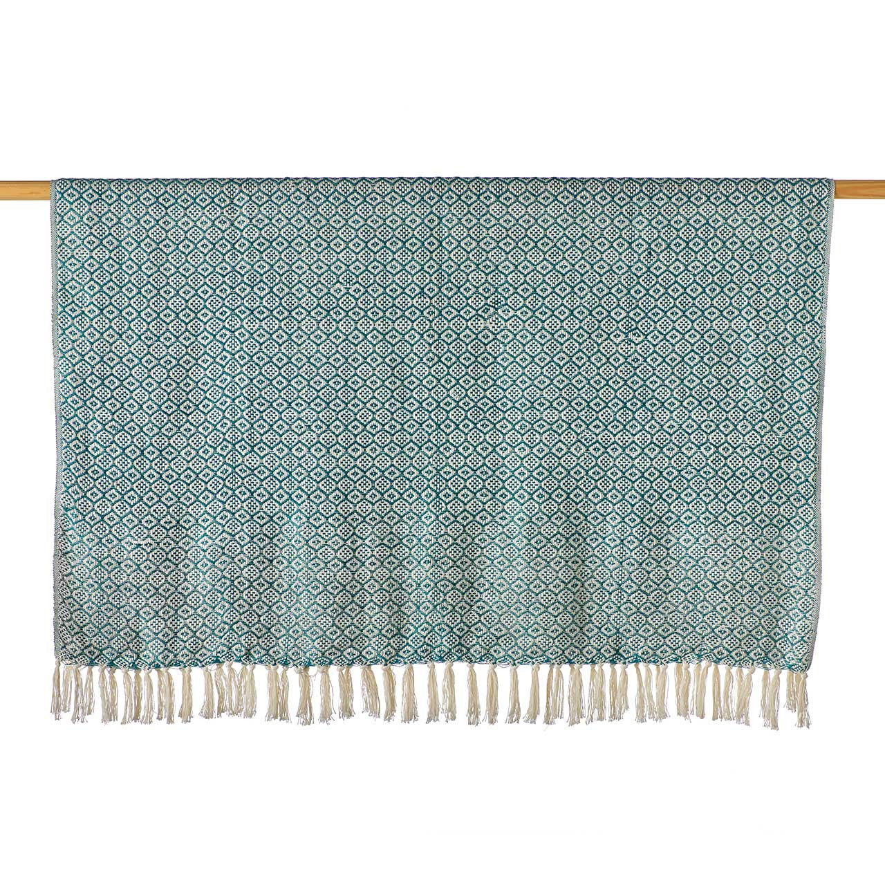 Diamond Recycled Bottle Throw- Assorted Colors