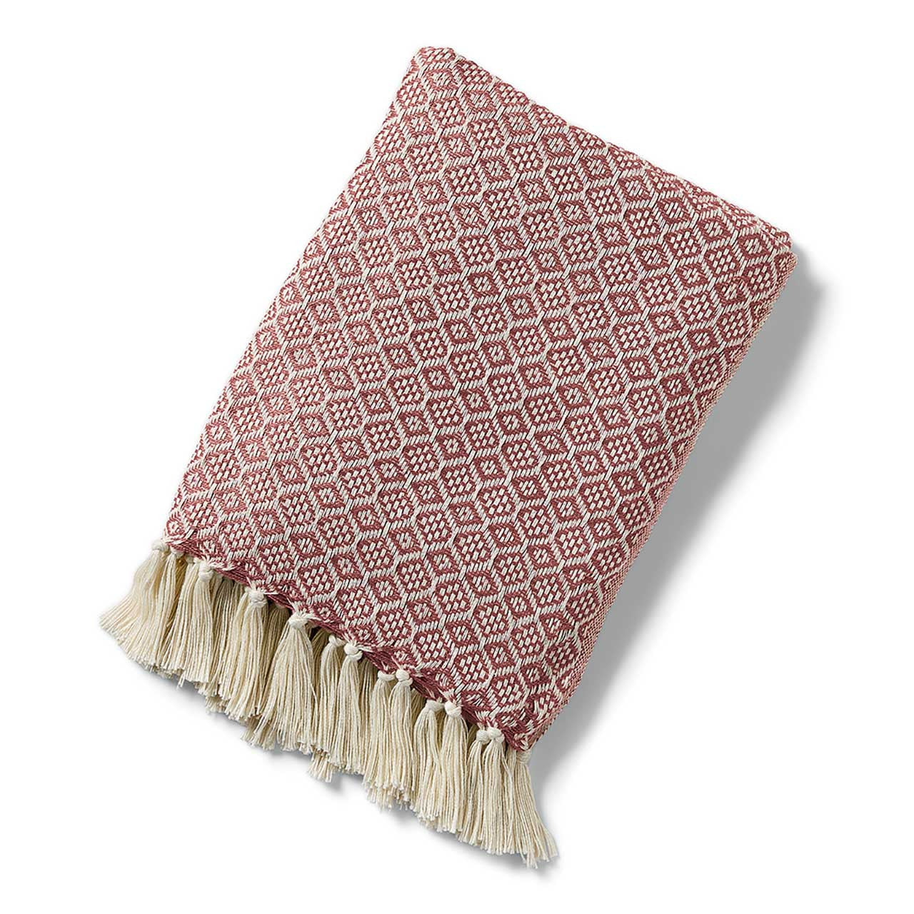 Diamond Recycled Bottle Throw- Assorted Colors