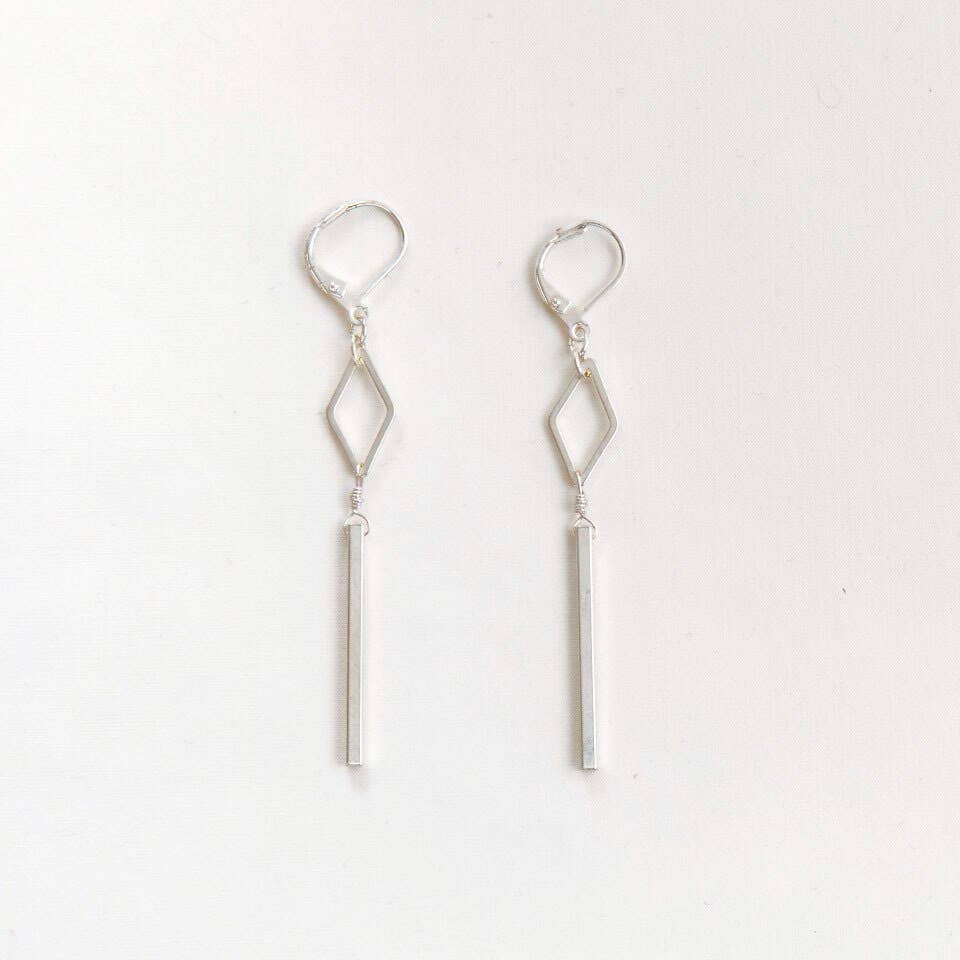 Diamond and Bar Earring- Assorted