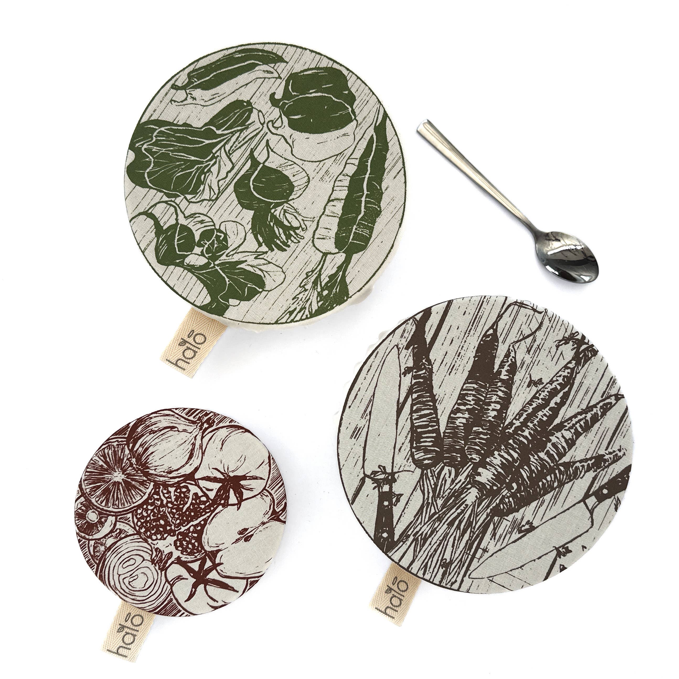 Dish Cover- Small Set of 3- Farm to Table