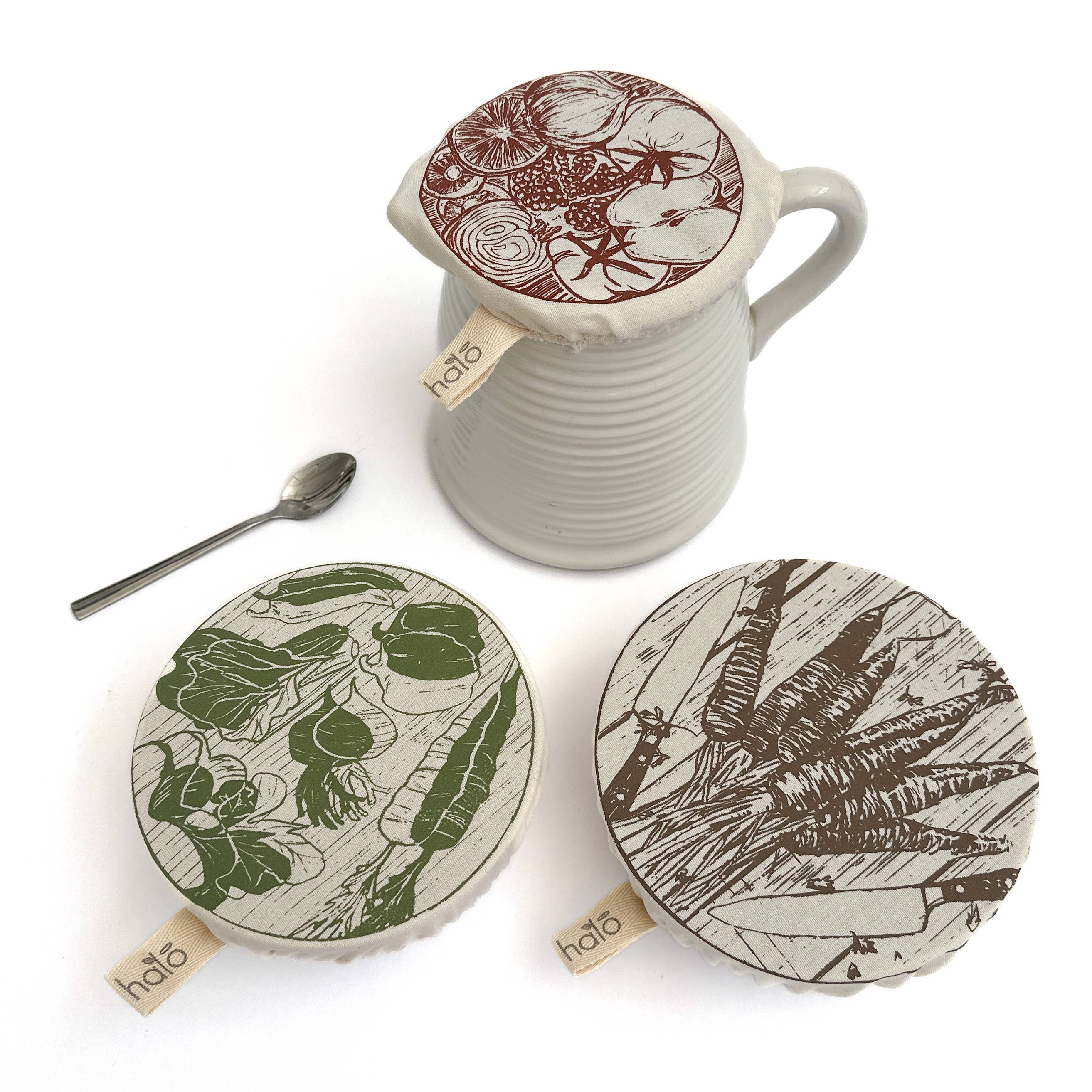 Dish Cover- Small Set of 3- Farm to Table