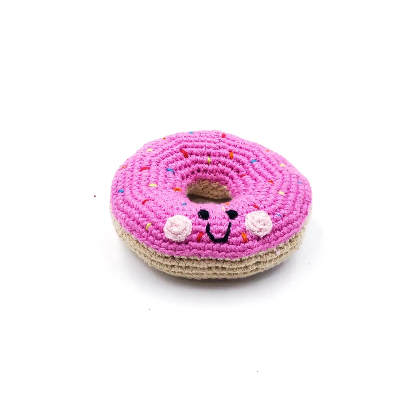 Donut Rattle- Assorted Colors