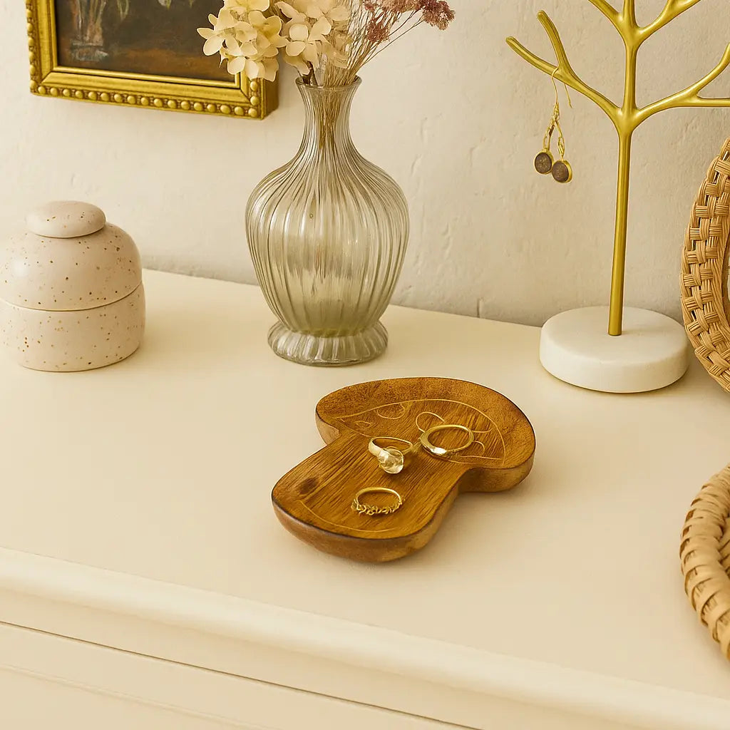 Drishti Mushroom Jewelry Tray