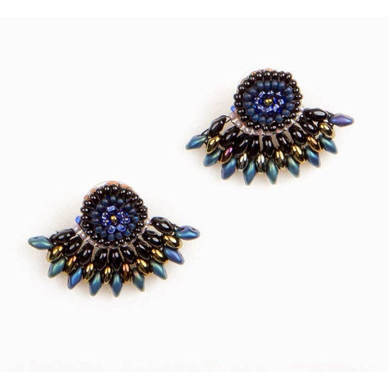 Duo Post Earring- Assorted Colors