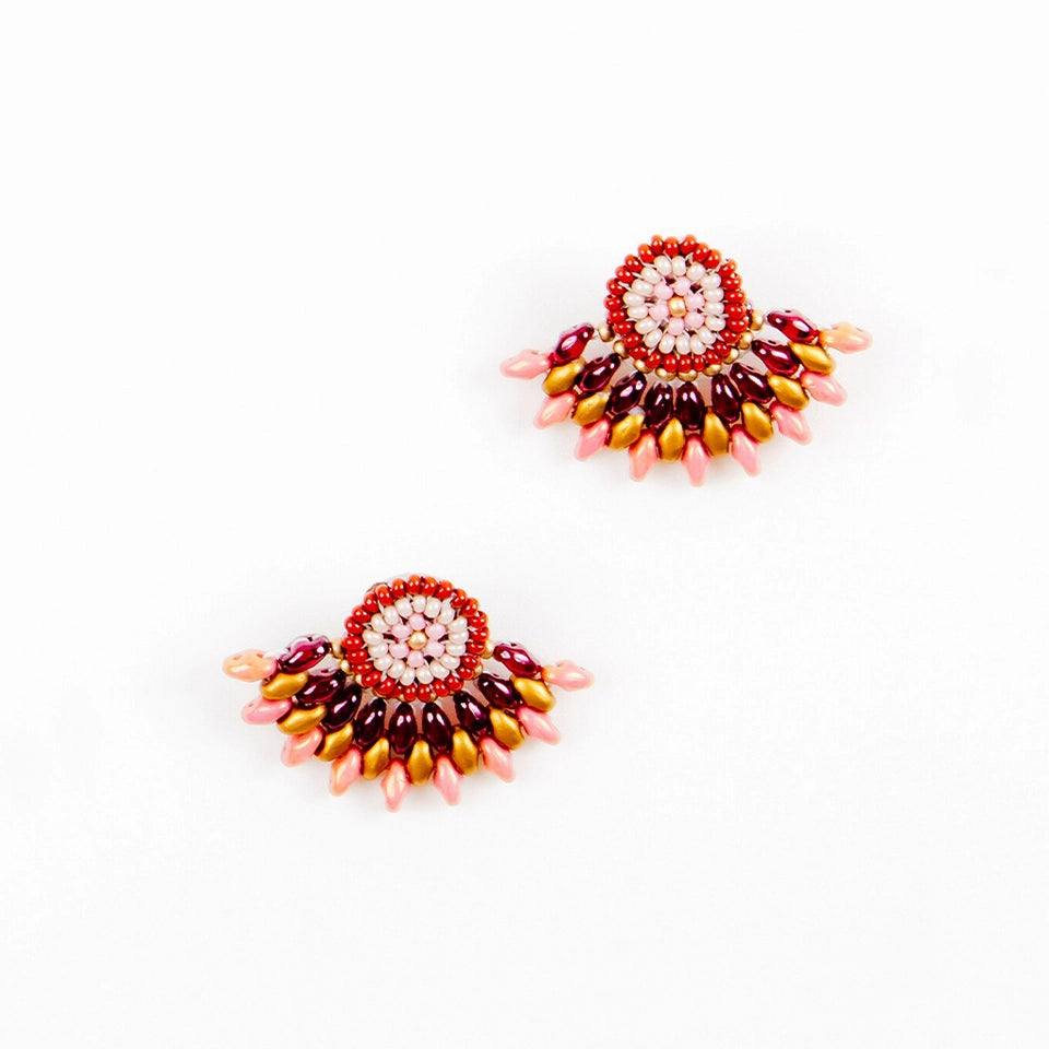 Duo Post Earring- Assorted Colors- Sold Individually