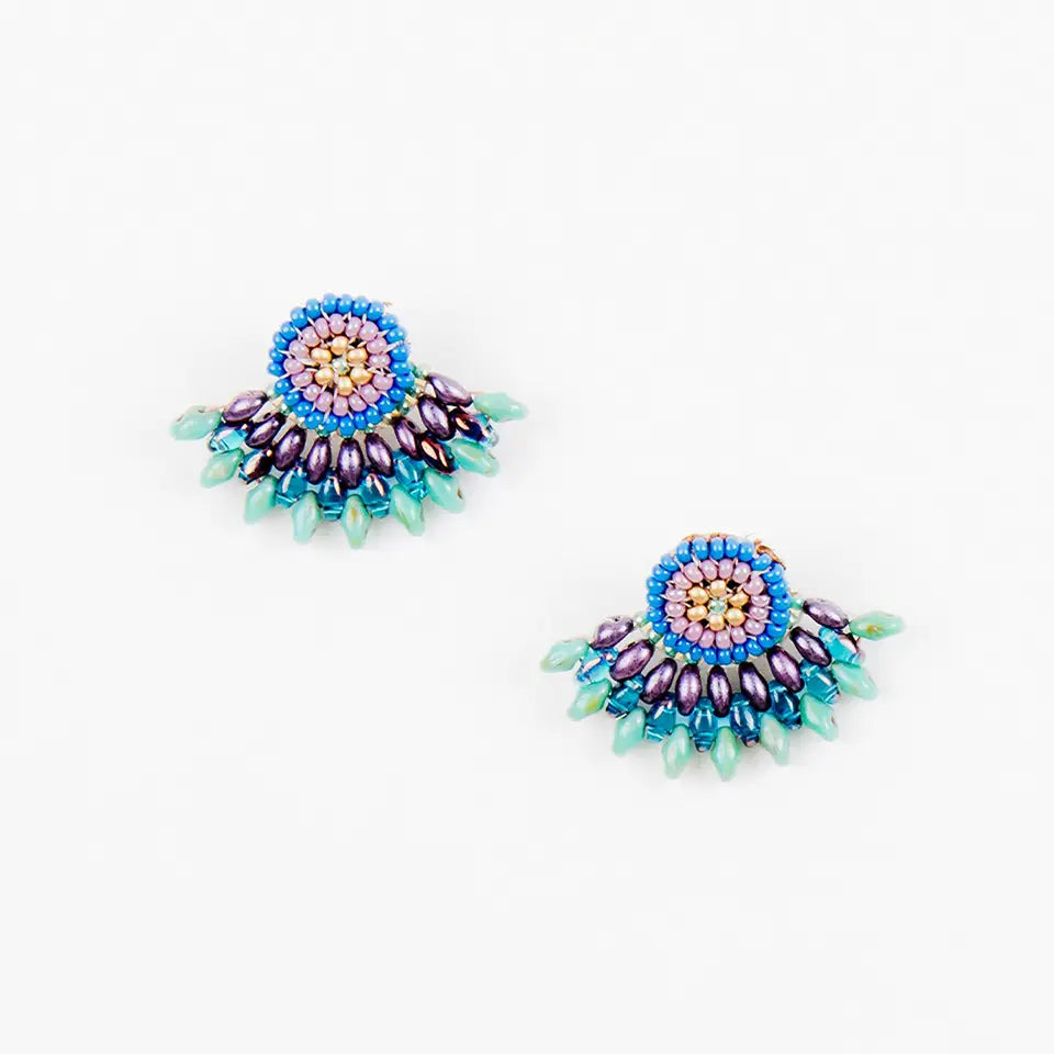 Duo Post Earring- Assorted Colors- Sold Individually