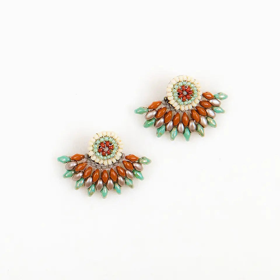 Duo Post Earring- Assorted Colors- Sold Individually