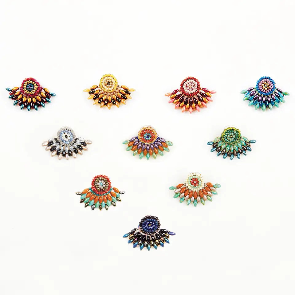 Duo Post Earring- Assorted Colors- Sold Individually
