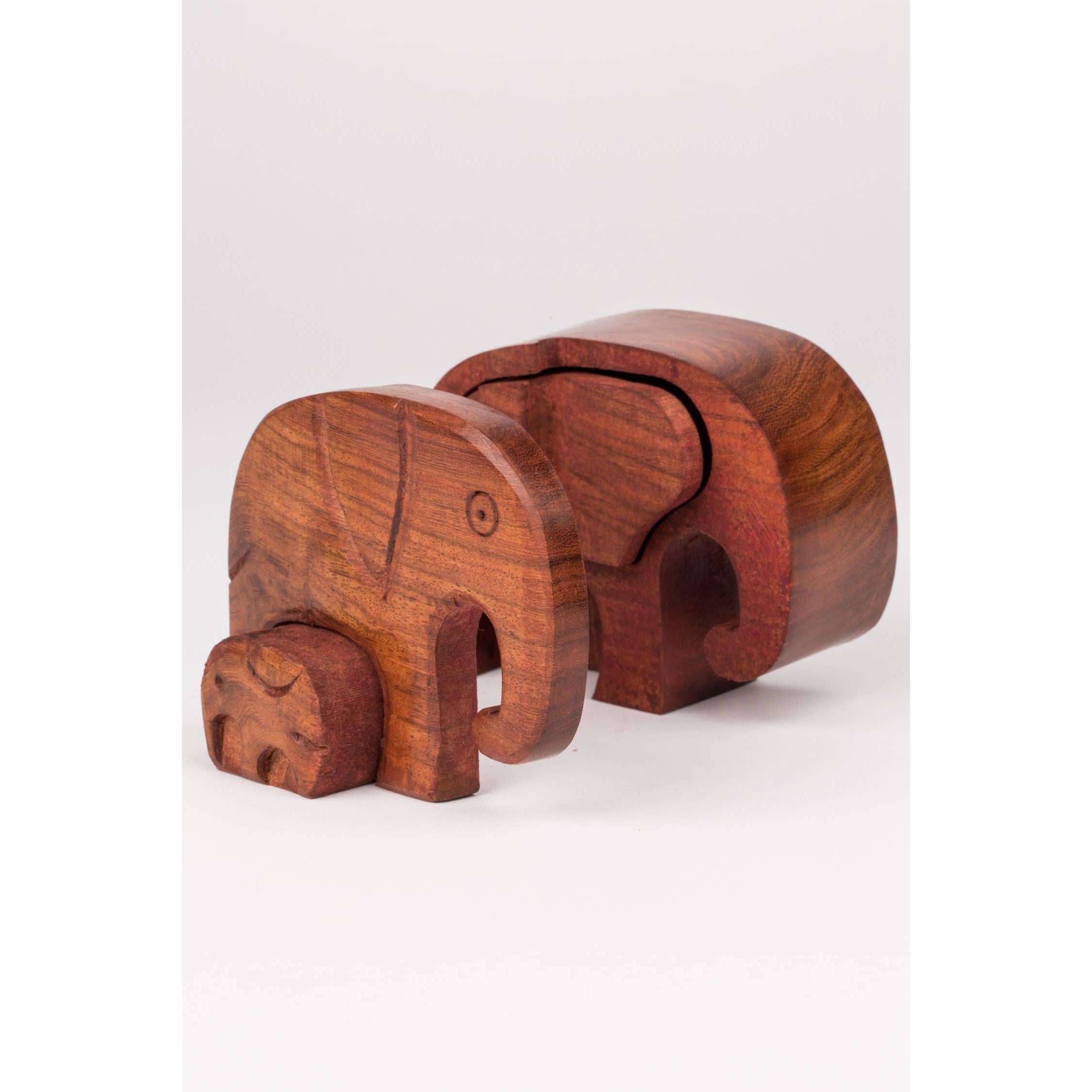 Elephant Puzzle Box