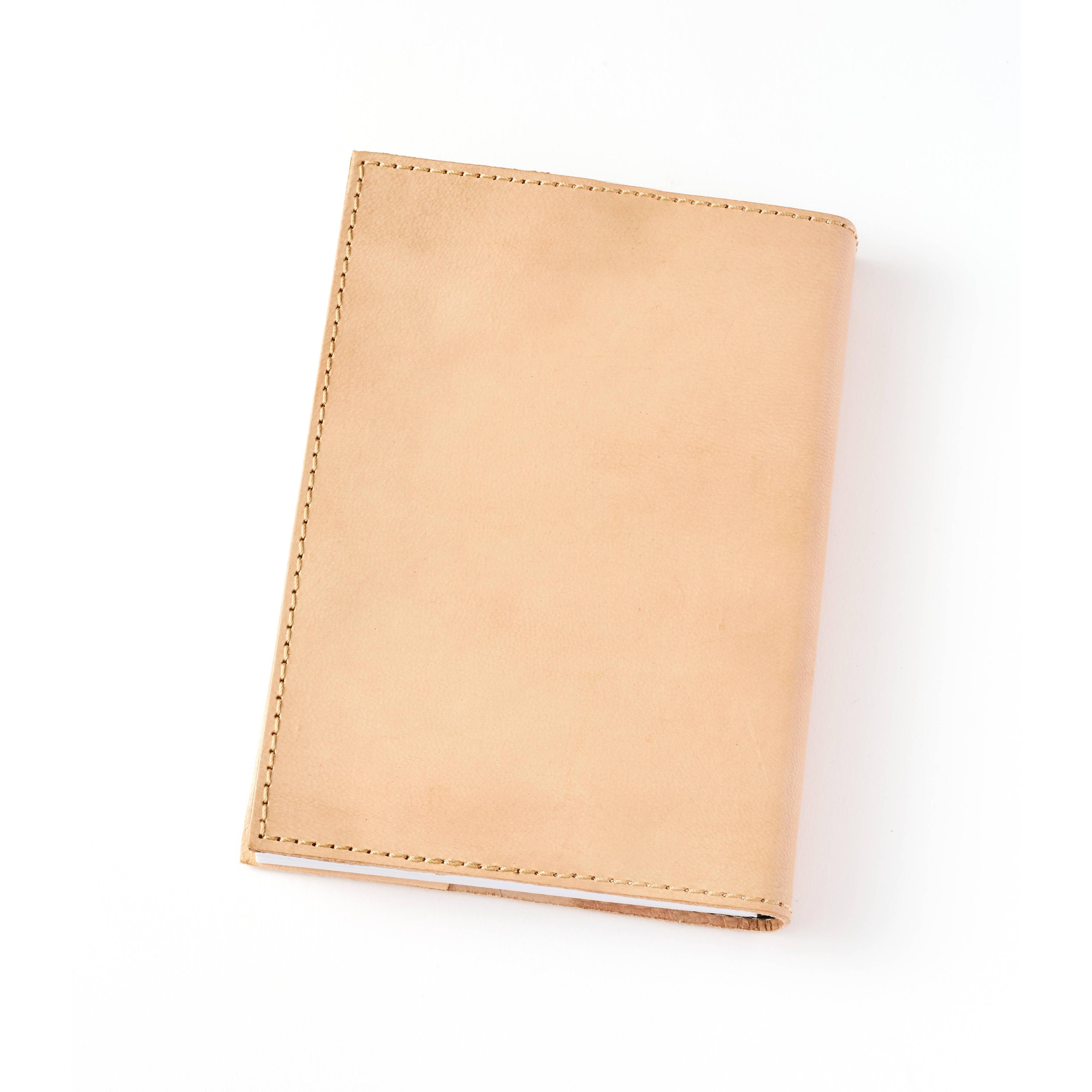 Embossed Leather Floral 5x7 Journal - Refillable Notebook