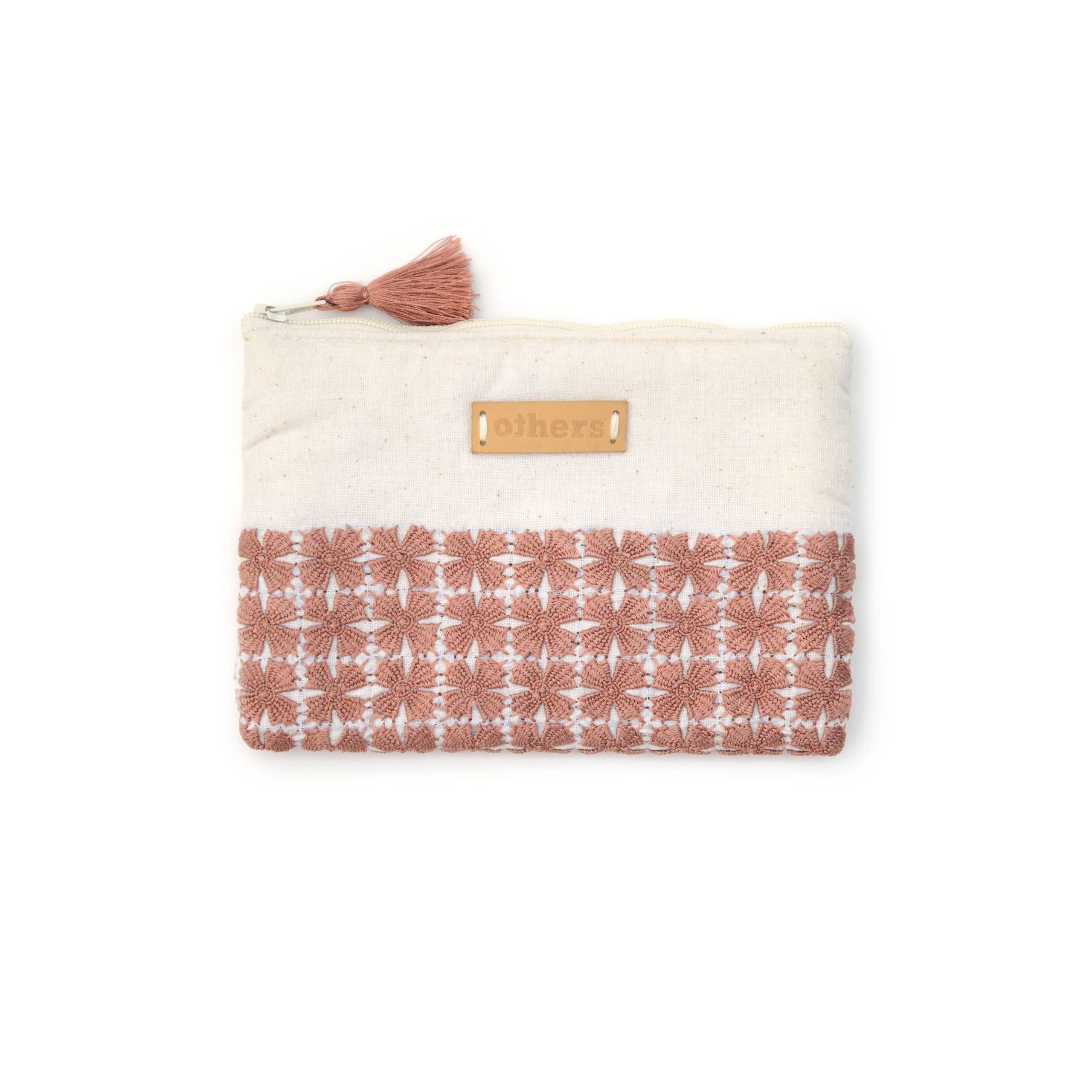 Embroidered Pouch- Assorted Colors