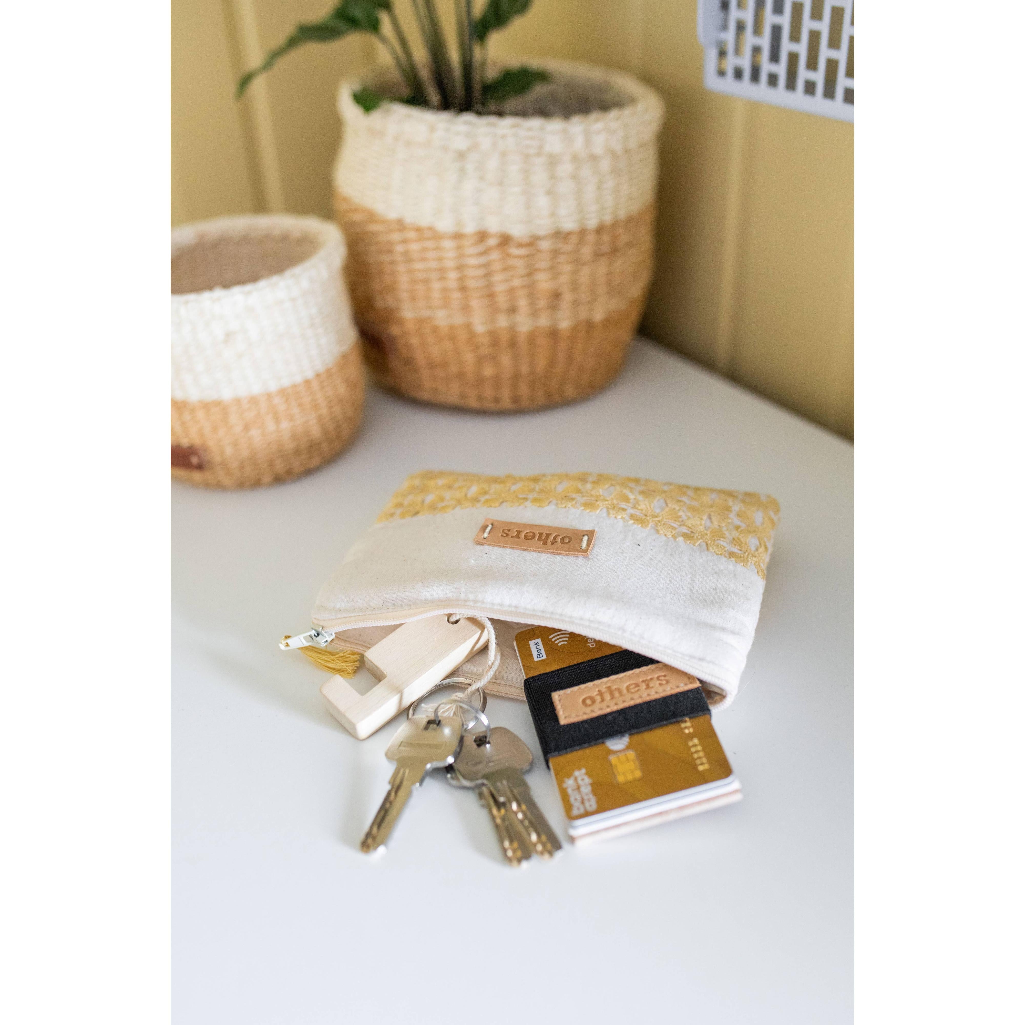 Embroidered Pouch- Assorted Colors