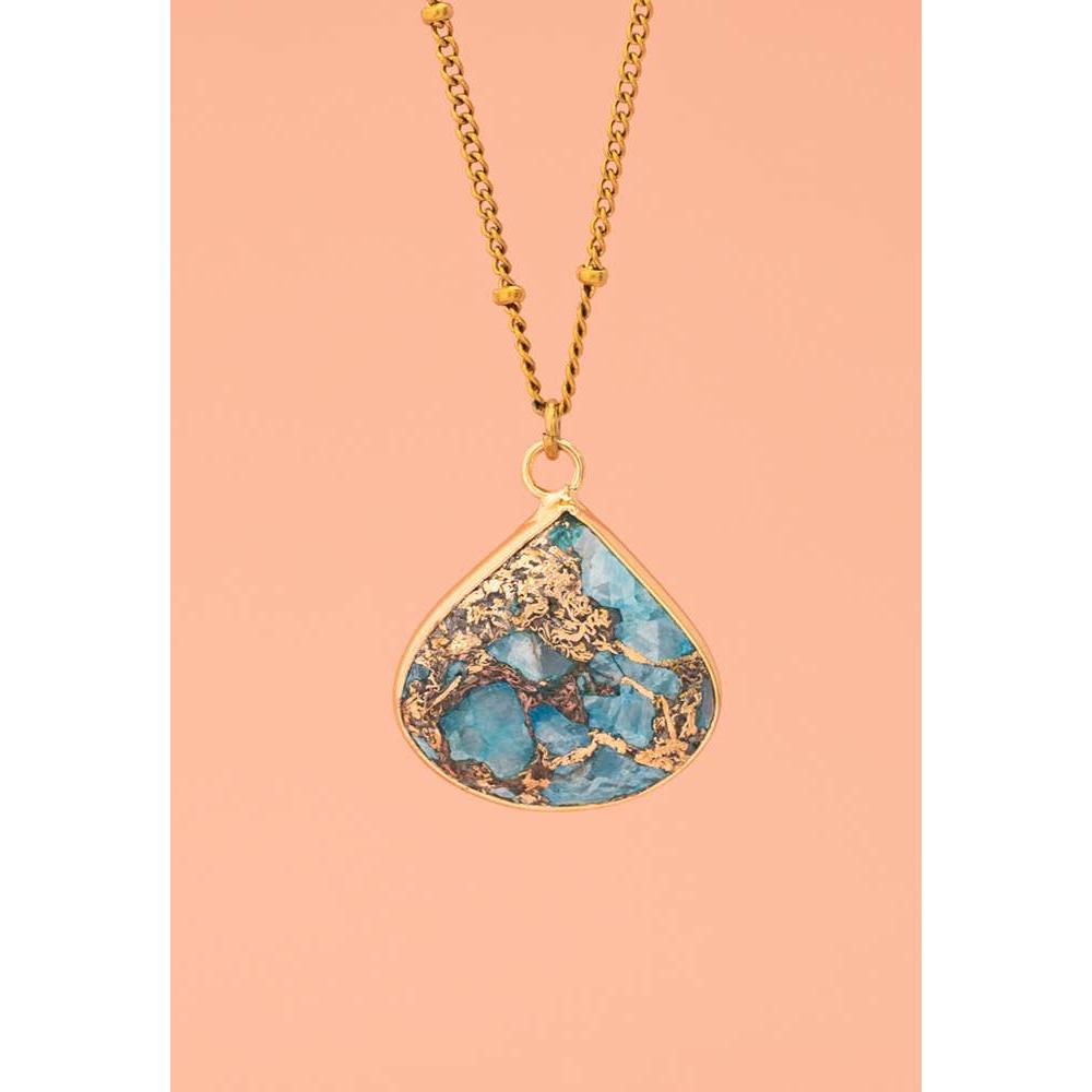 Emperor Stone Blossom Necklace