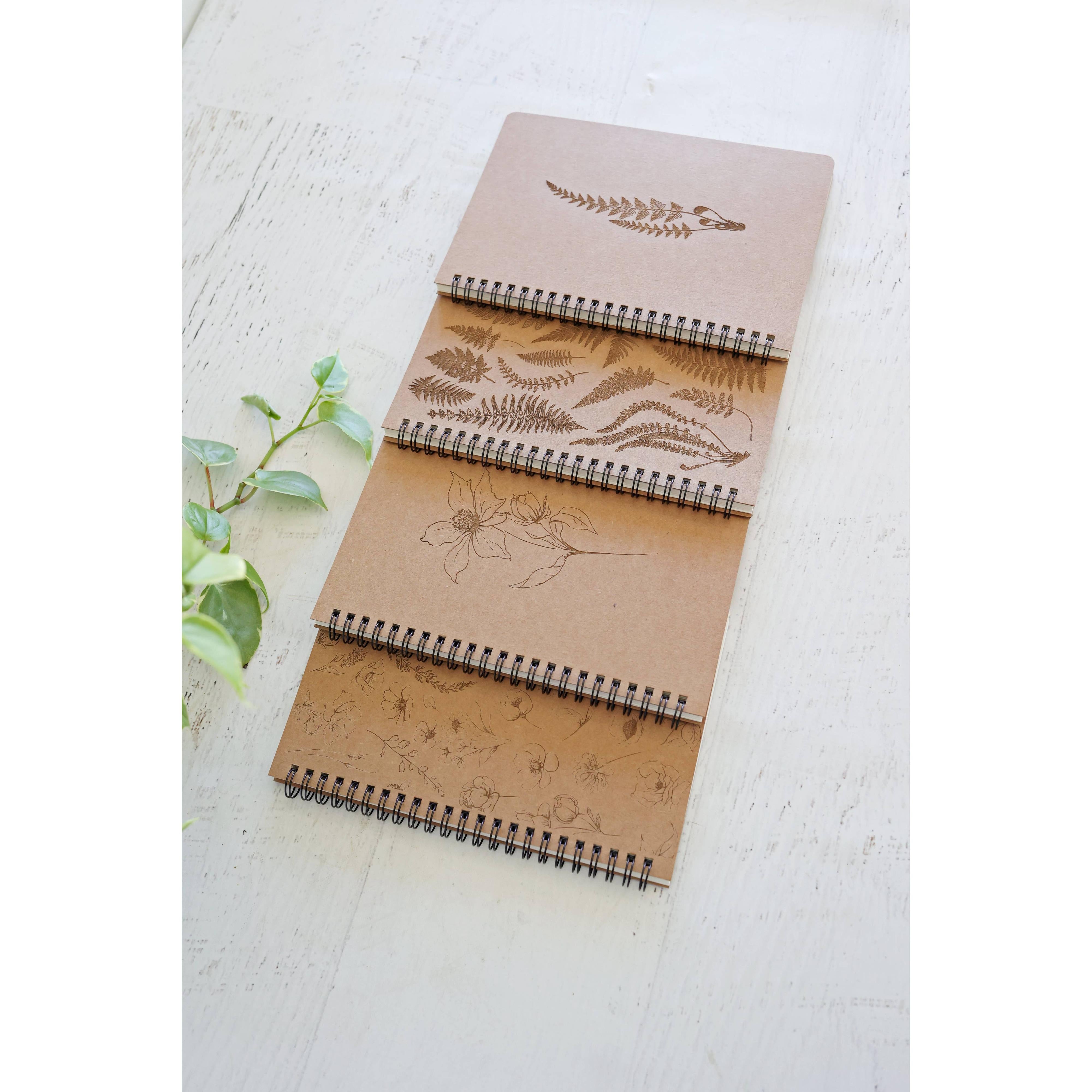 Engraved Notebook Journal- Assorted Styles- Sold Individually