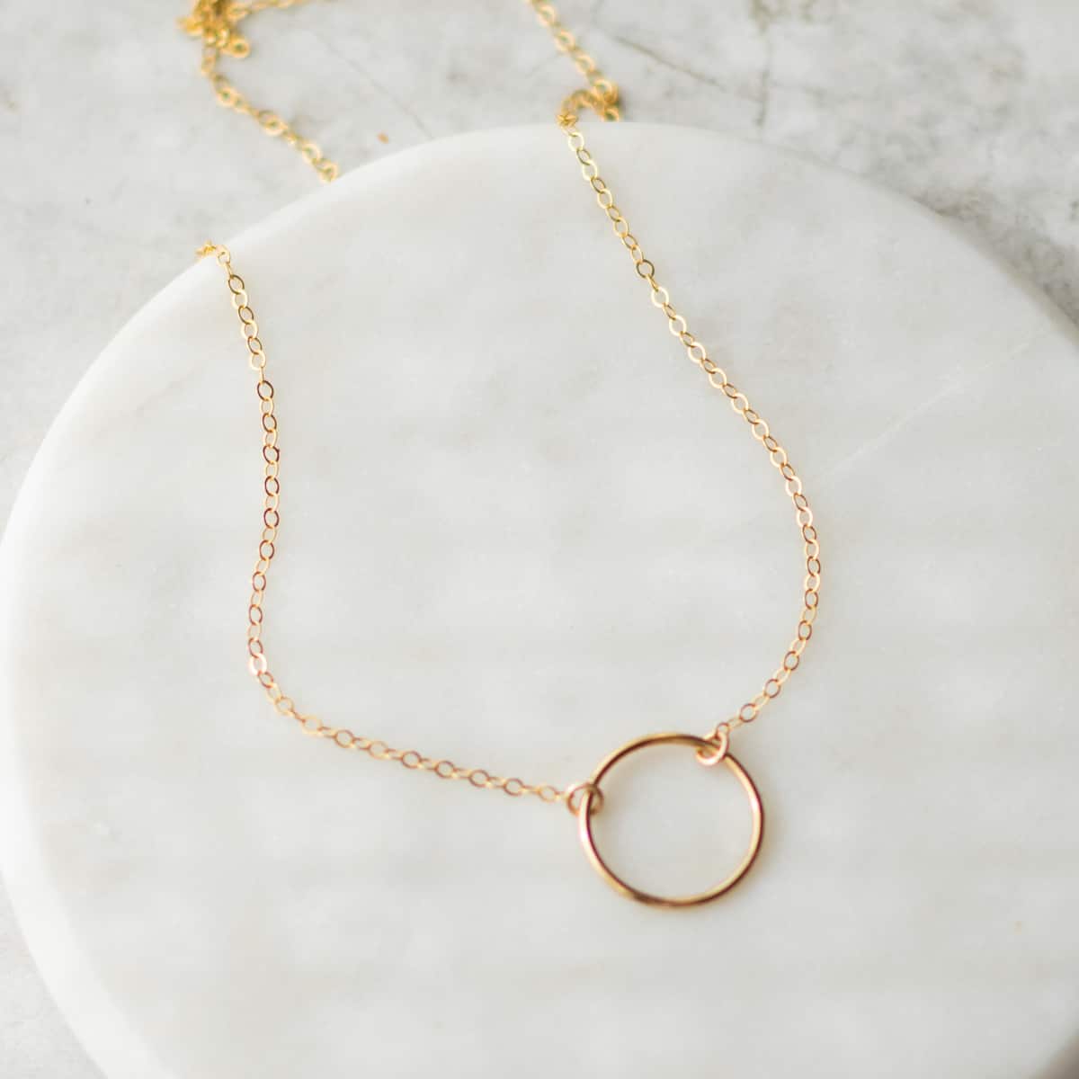 Essie Circle Necklace