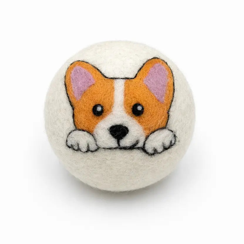 Ethical Global Patterned Dryer Balls- Assorted Designs- Sold Individually