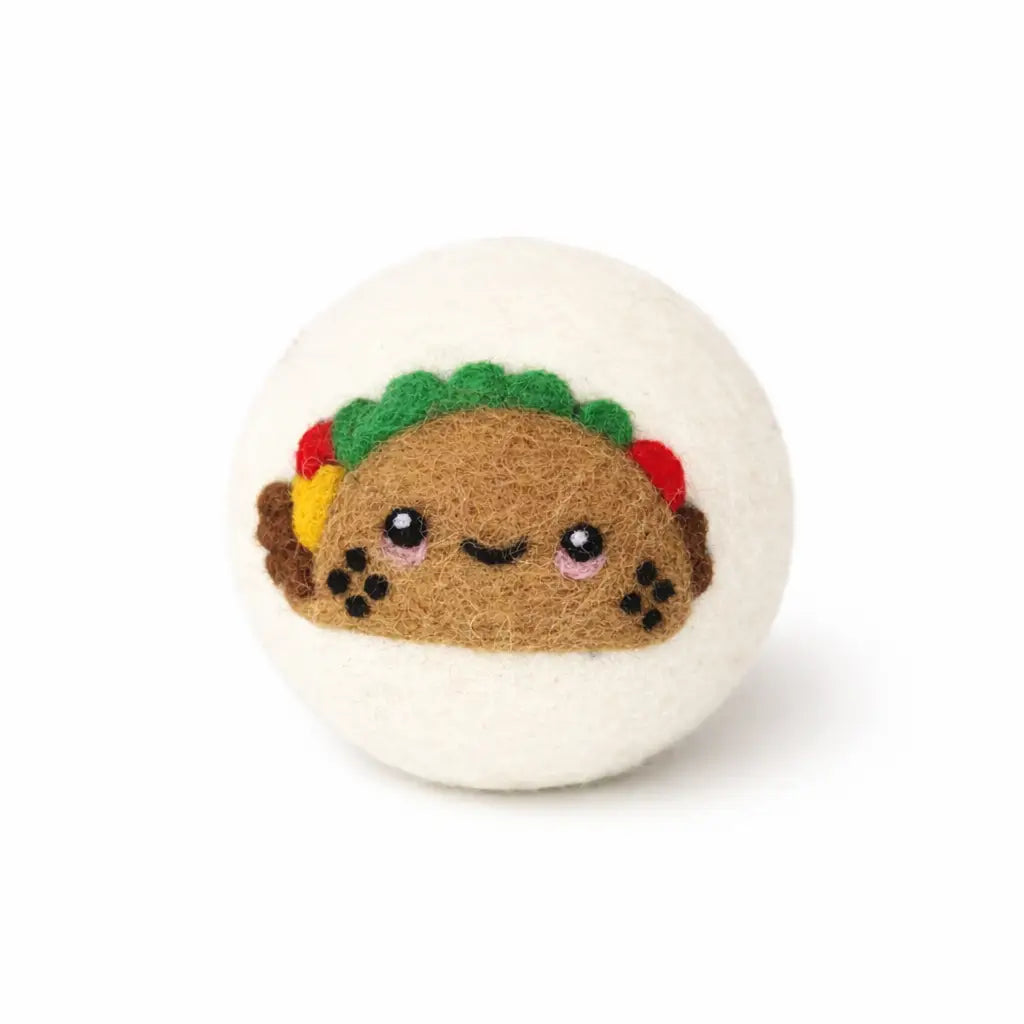 Ethical Global Patterned Dryer Balls- Assorted Designs- Sold Individually