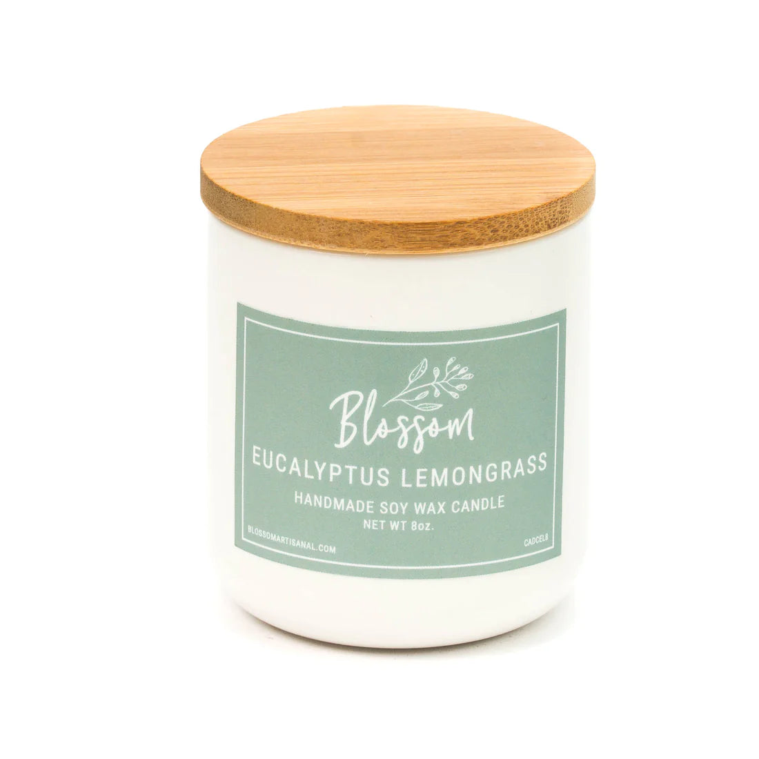 Eucalyptus Lemongrass Deco Soy Wax Candle