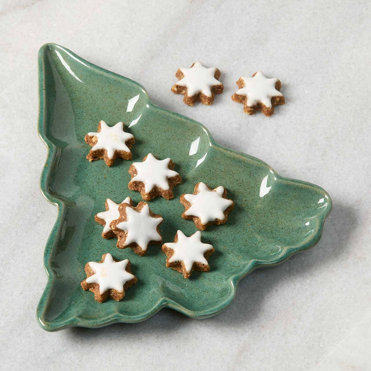 Evergreen Christmas Tree Platter