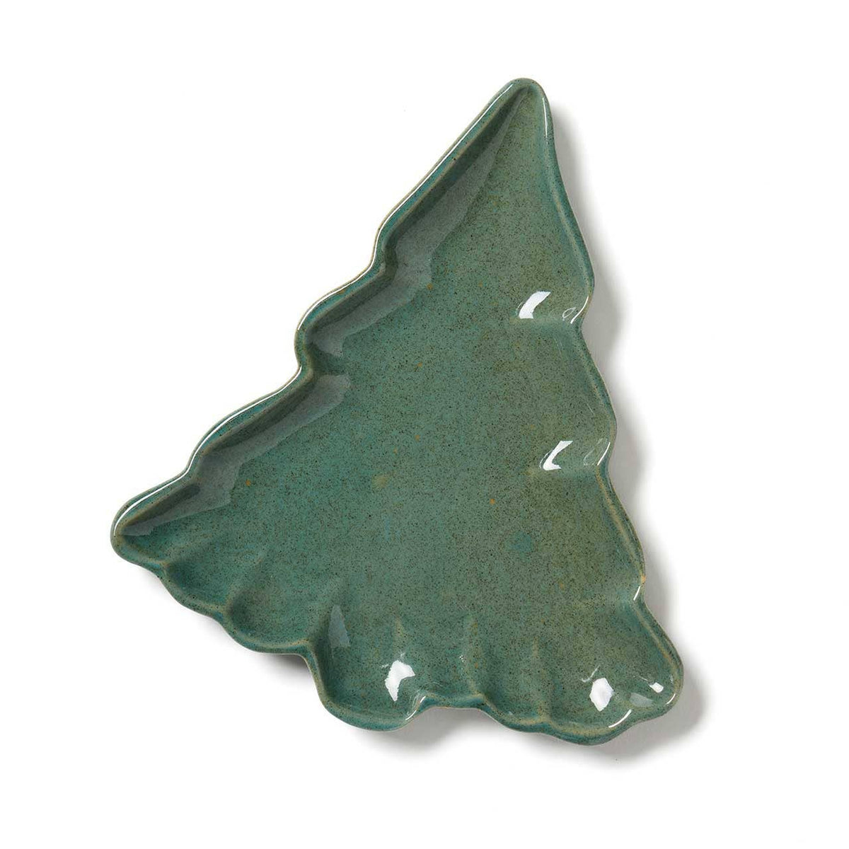 Evergreen Christmas Tree Platter