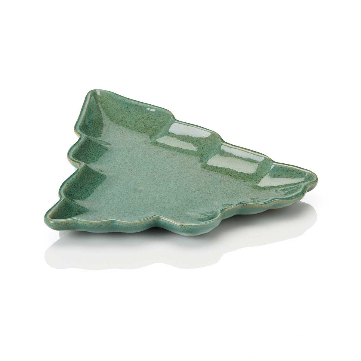 Evergreen Christmas Tree Platter