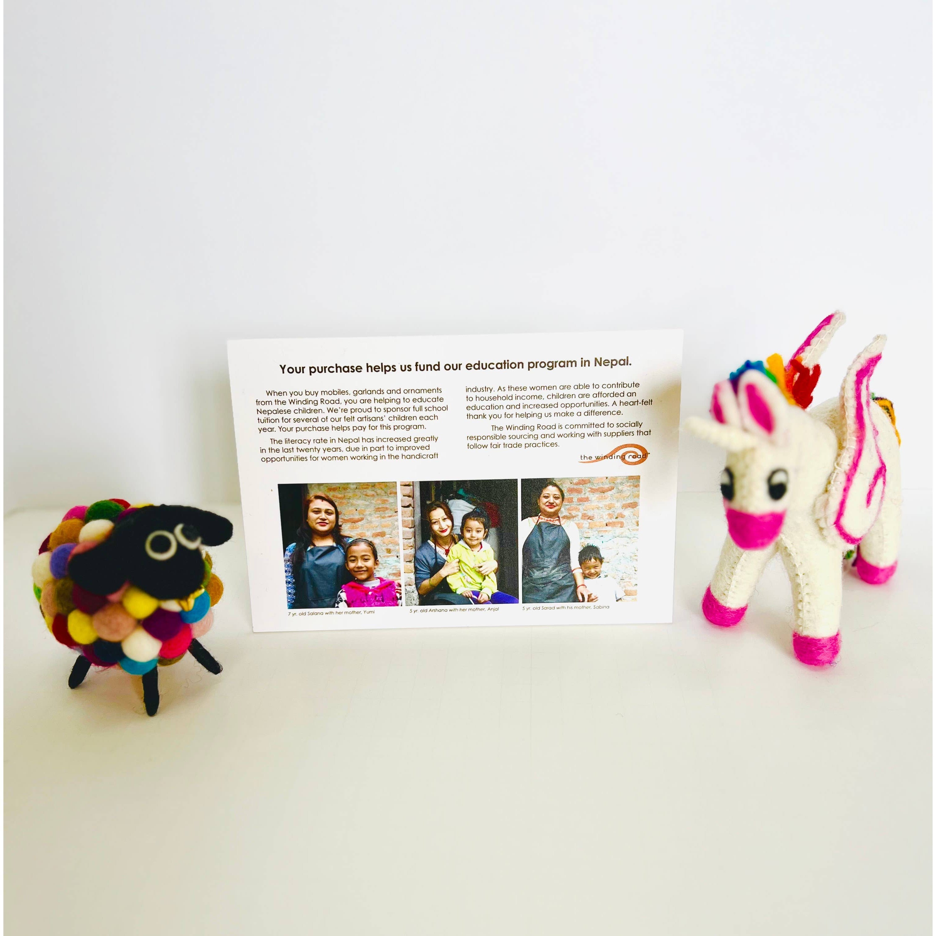 Fairy Finger Puppet- Assorted Colors- Sold Individually