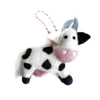 Farm Animal Felt Wool Ornament- Sold Individually