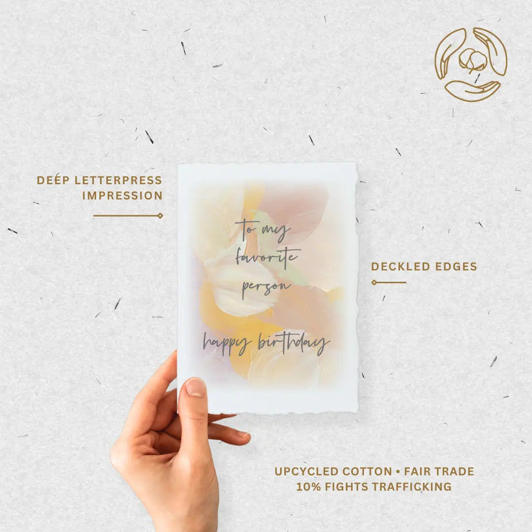 Favorite Person- Birthday Card