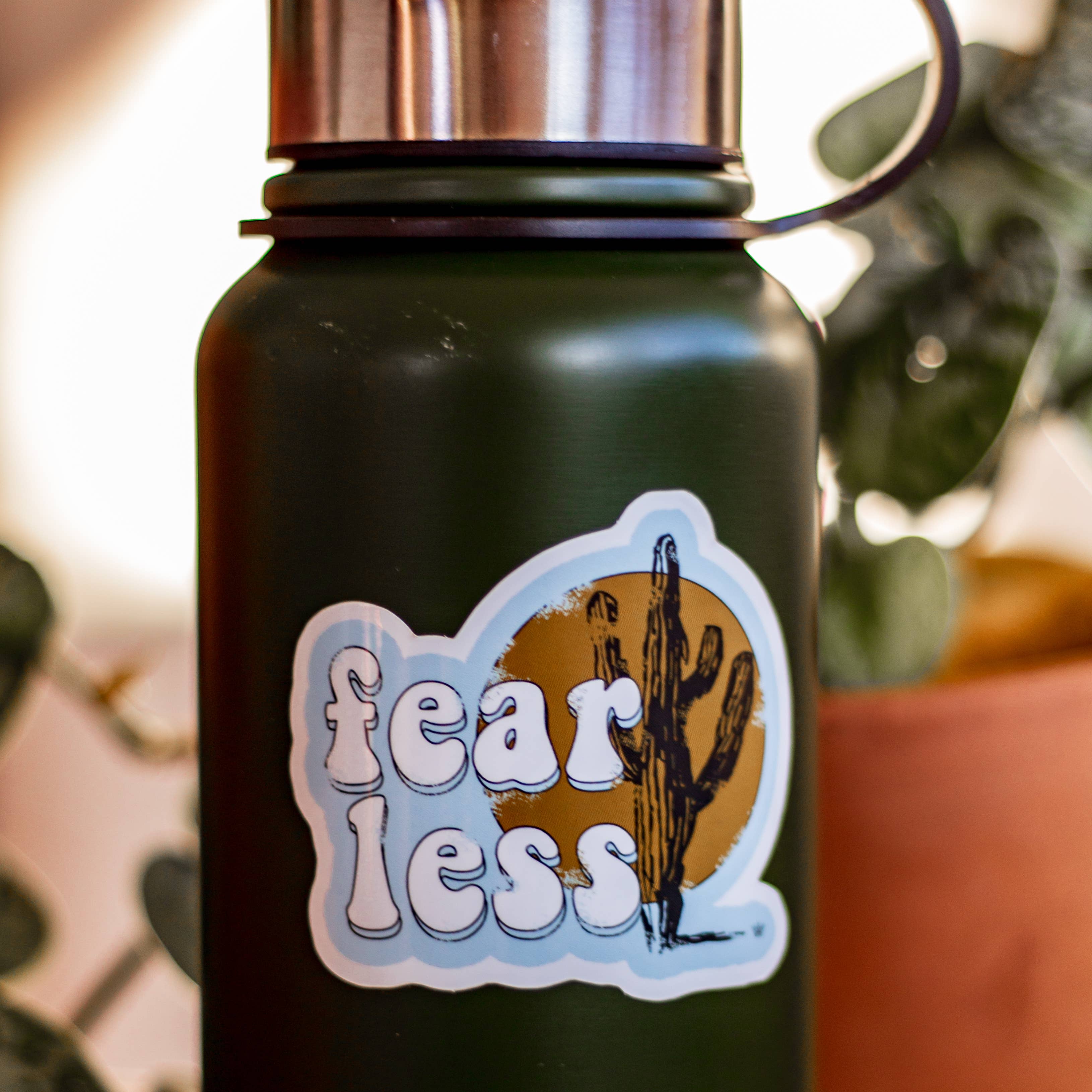 Fear Less Sticker