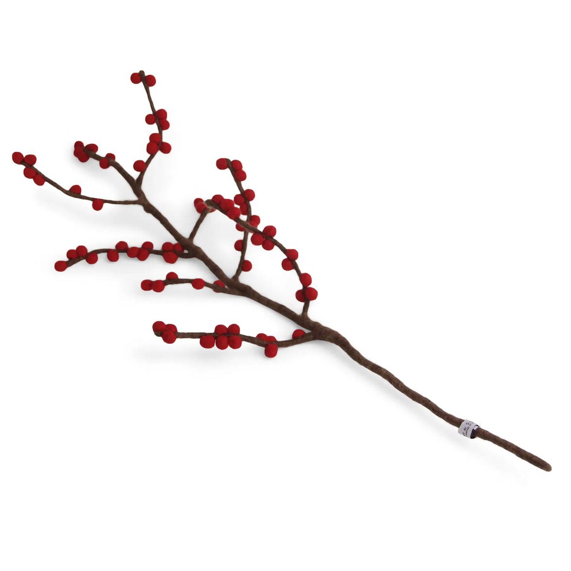 Felt Branch with Berries- Assorted Colors (*Local Pickup/Local Delivery Only)