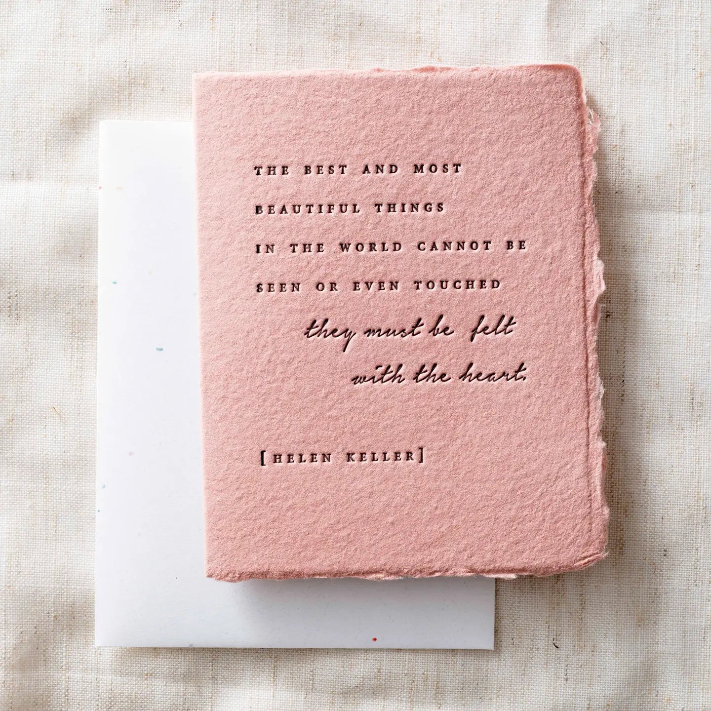 Felt By The Heart- Greeting Card