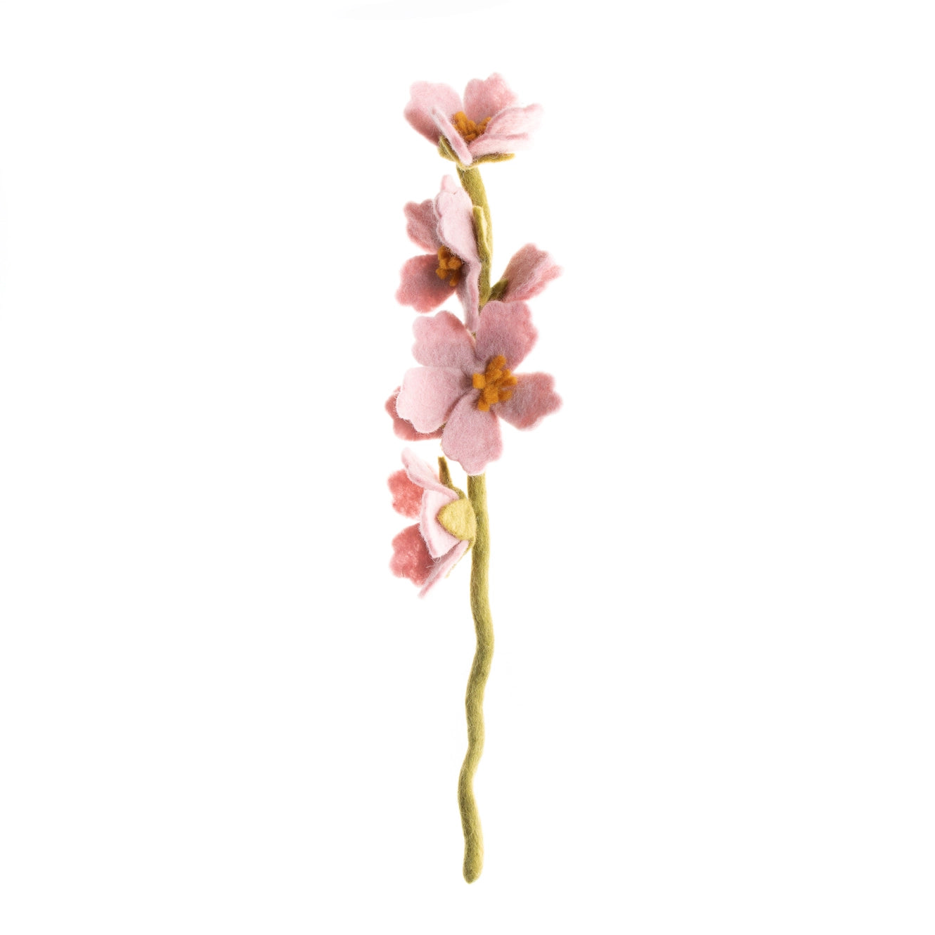 Felt Cherry Blossom- Assorted Colors- Sold Individually