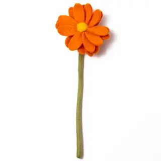 Felt Daisy Flower- Assorted Colors- Sold Individually