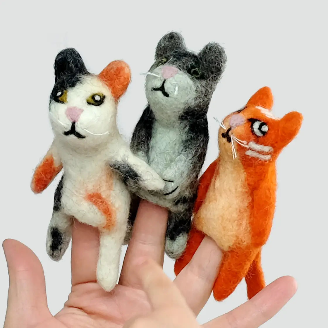 Felt Finger Puppet- Assorted Styles- Sold Individually