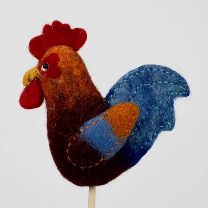 Felt Finger Puppet- Assorted Styles- Sold Individually