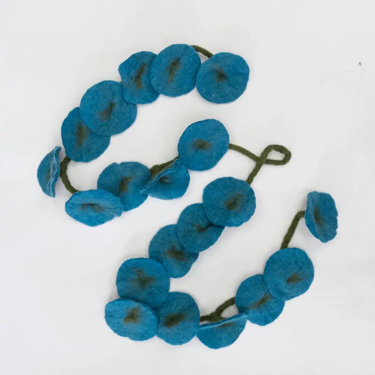 Felt Flower Vine Garland- Assorted Colors