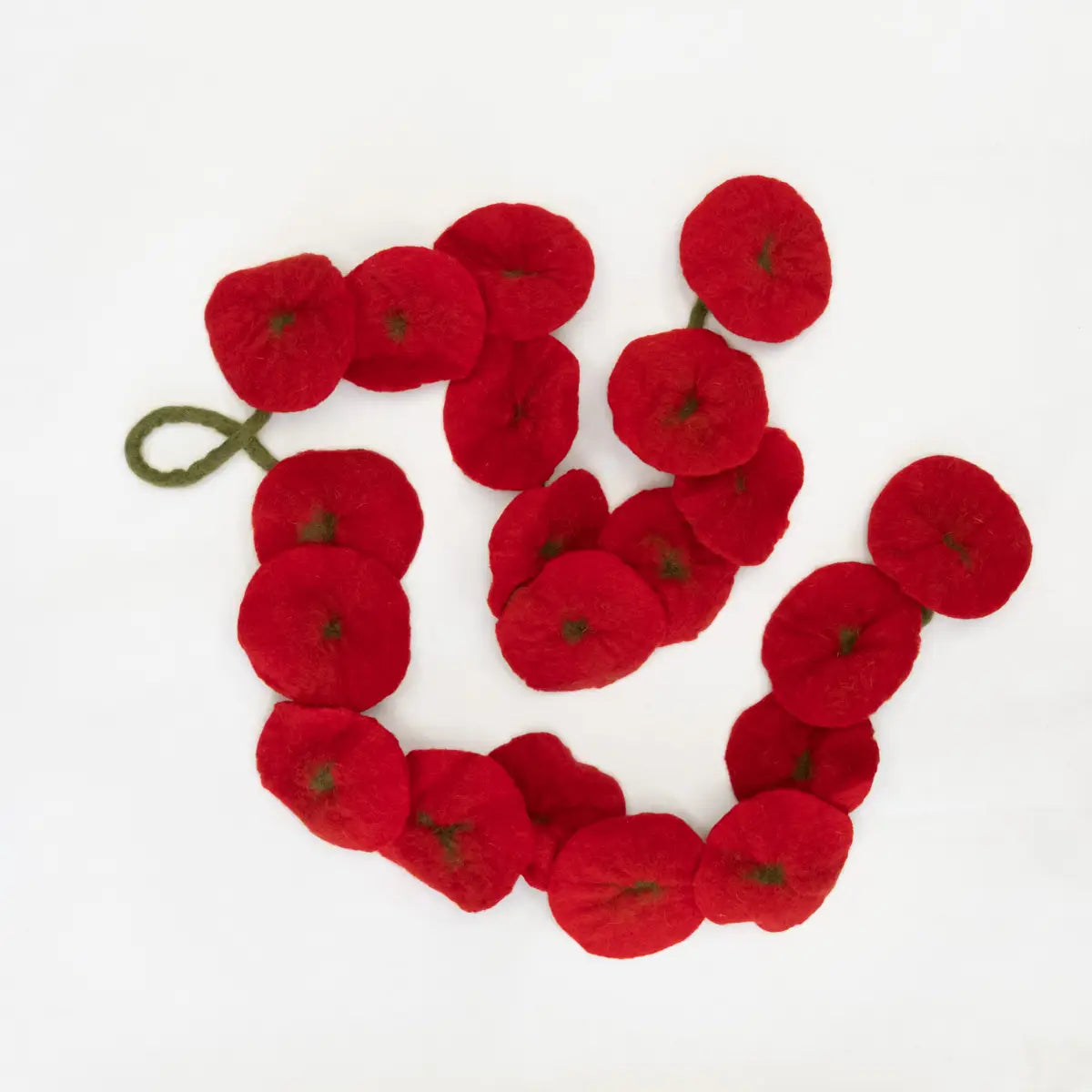 Felt Flower Vine Garland- Assorted Colors