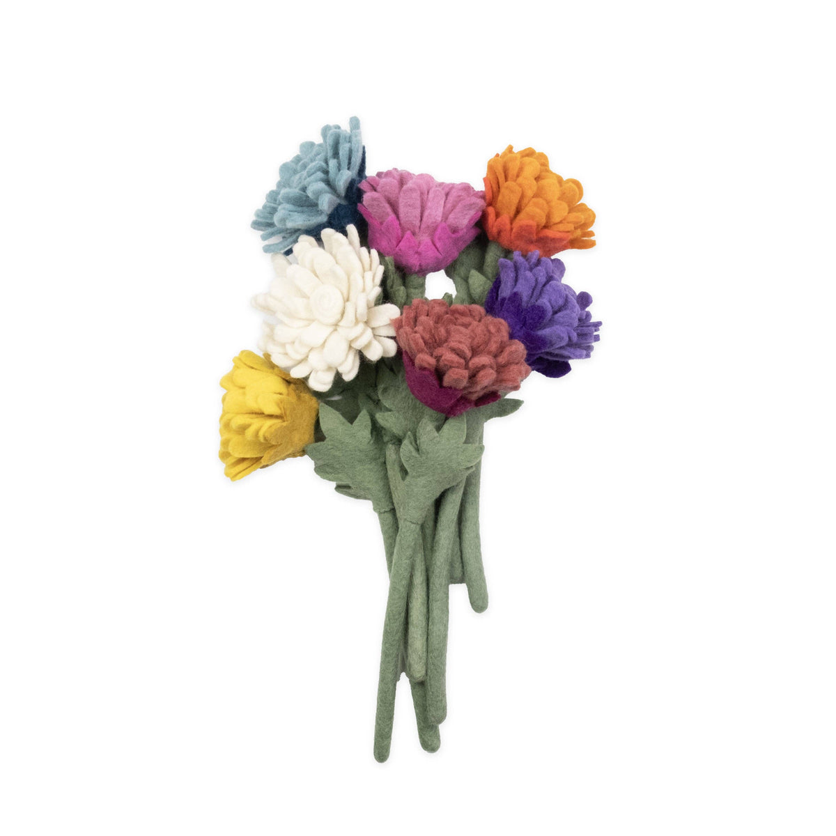 Felt Garden Glory Flower- Assorted Colors- Sold Individually